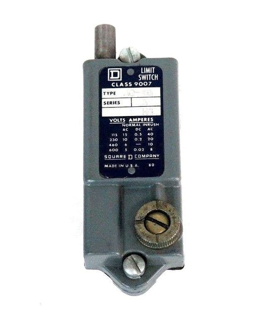 SQUARE D 9007-A046 LIMIT SWITCH PLUG IN BODY SER A 9007A046