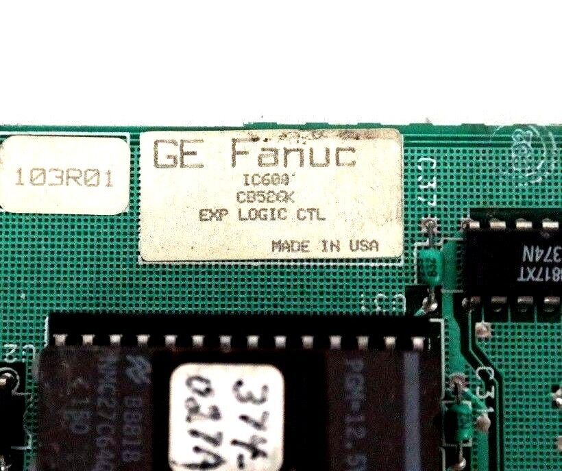 GE FANUC IC600CB526K EXPANDED LOGIC CONTROL MODULE 44A720734-G01