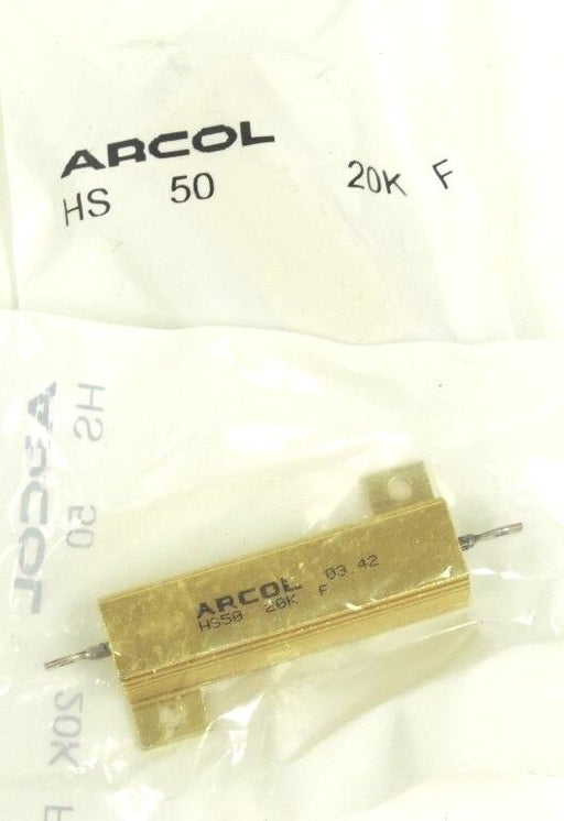 LOT OF 11 ARCOL HS50 20K F RESISTORS HS5020KF
