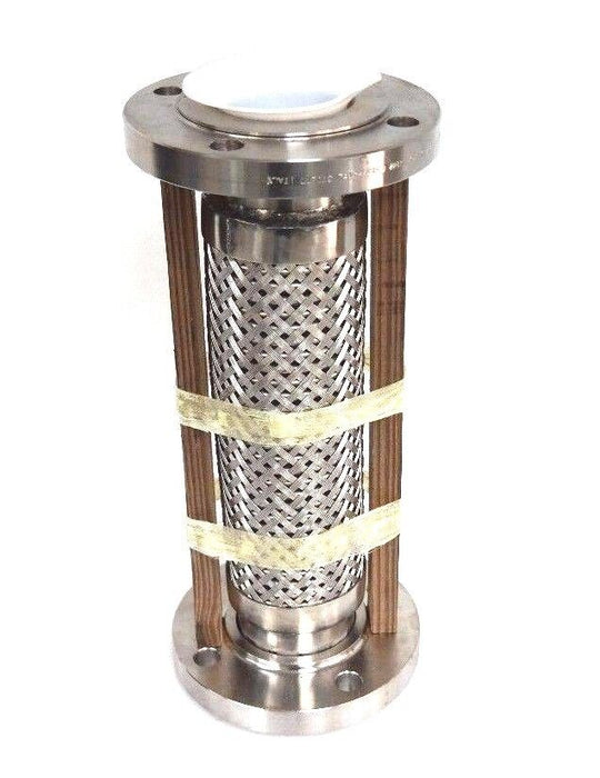 NEW STAINLESS STEEL BRAIDED HOSE 150 3 SA182 F316 / F316L B16 C36596 FLANGE 17"