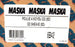 NIB MASKA 6B42 QD SHEAVE 6 GROVE, 3.8" PITCH DIAMETER