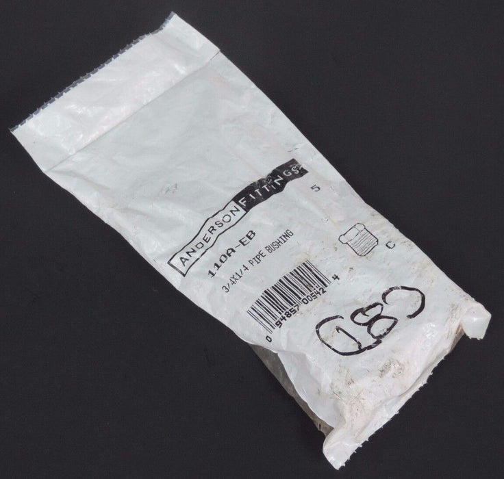 NIB ANDERSON FITTINGS 110A-EB 3/4"X1/4" PIPE BUSHING
