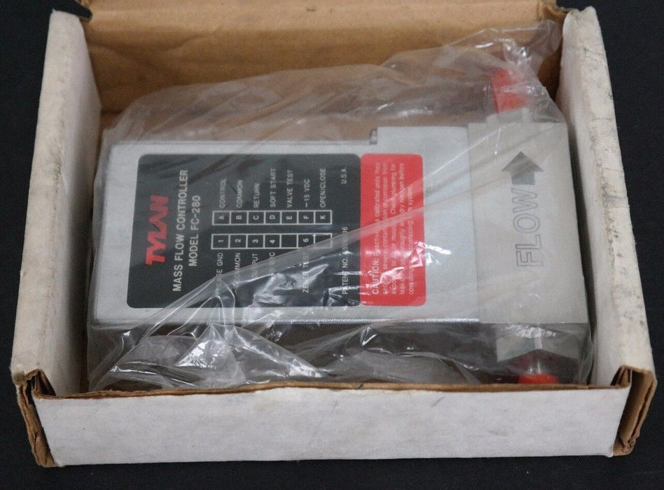 NIB TYLAN FC-280AV MASS FLOW CONTROLLER MODEL FC-280