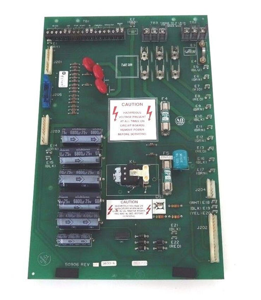 ALLEN BRADLEY 50906 POWER DISTRIBUTION BOARD REV 7