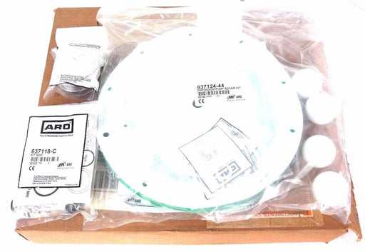 NEW IR ARO 637124-44 PUMP REPAIR KIT W/ (4) 92776 SS SEATS, 637118-C AIR KIT