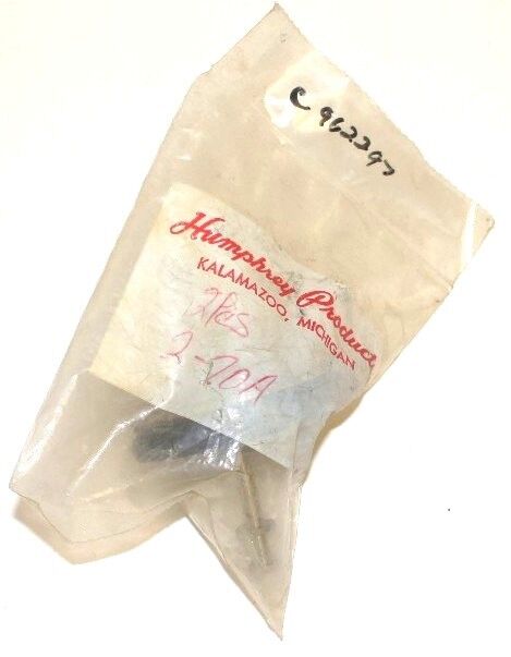 NEW HUMPHREY 2-70A STEM AND DIAPHRAGM KITS (BAG OF 2)