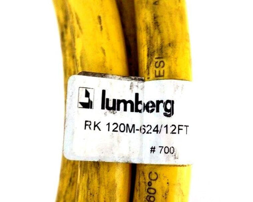 LUMBERG RK-120M-624/12FT CABLE CORDSET 600V