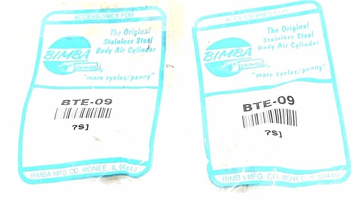 LOT OF 2 NEW BIMBA BTE-09 INSERTS BTE09