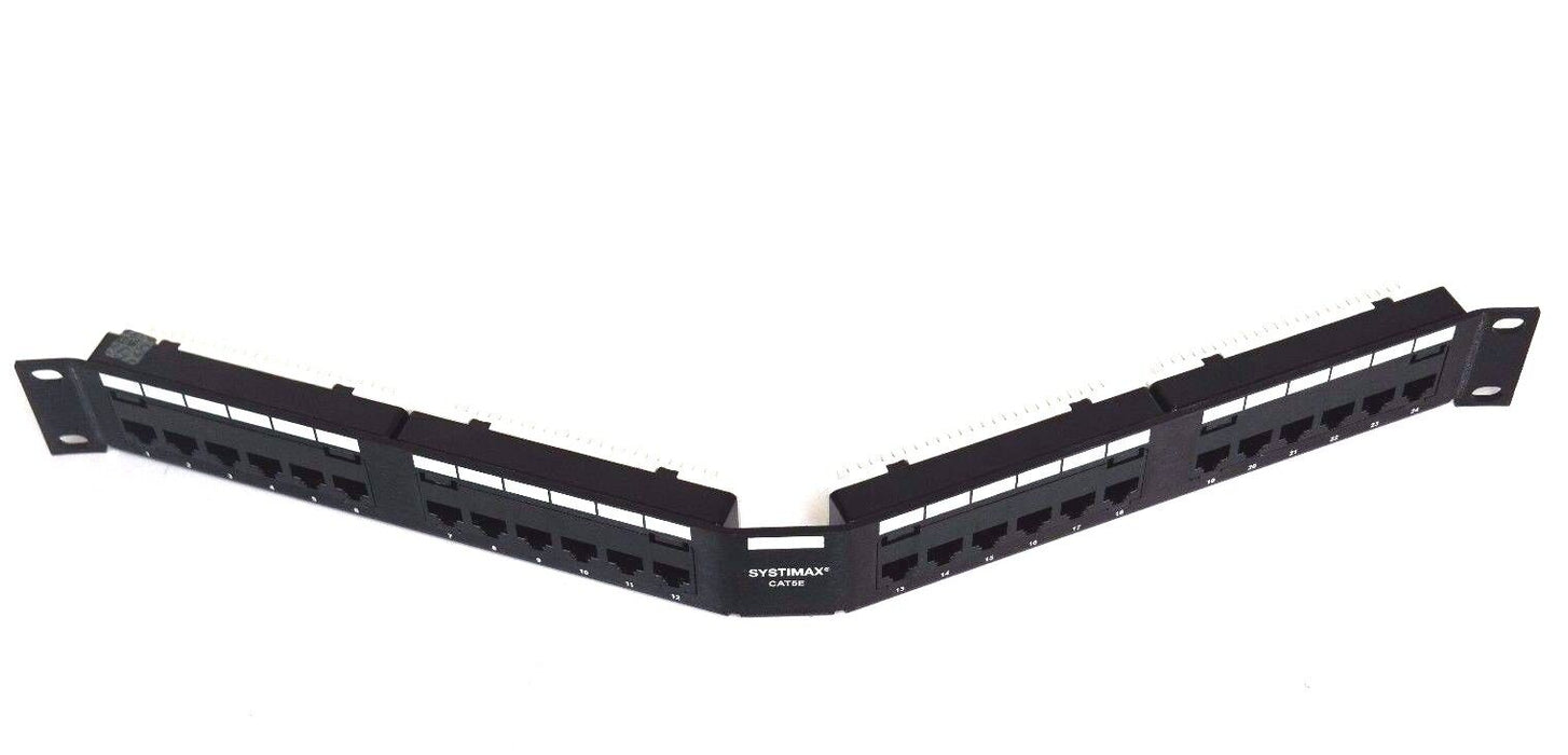 NIB COMMSCOPE SYSTIMAX SOLUTIONS 1100-24PSA MODULAR PANEL 760056580