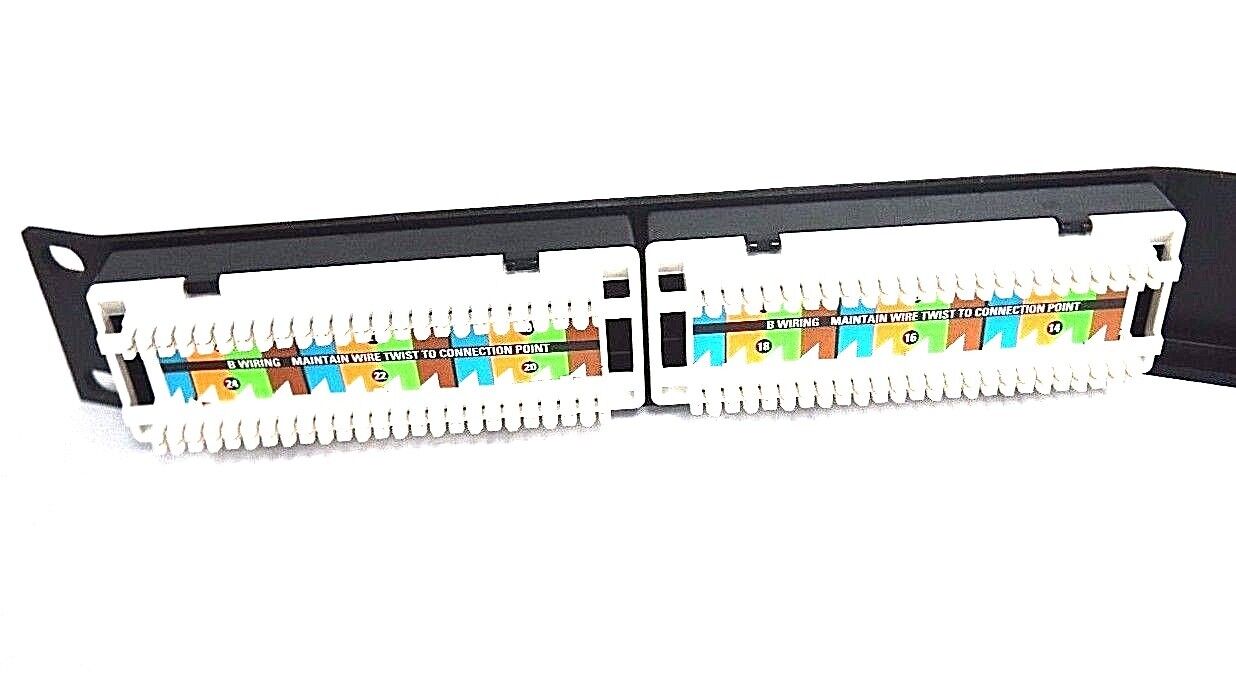NIB COMMSCOPE SYSTIMAX SOLUTIONS 1100-24PSA MODULAR PANEL 760056580
