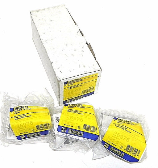 NIB SQUARE D MG26976 SEALABLE TERMINAL COVER FOR 2-POLE C60N (BOX OF 3)