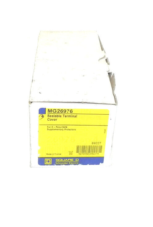 NIB SQUARE D MG26976 SEALABLE TERMINAL COVER FOR 2-POLE C60N (BOX OF 3)