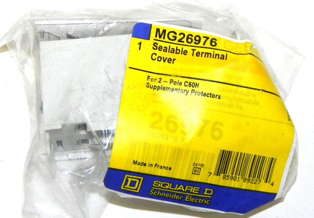 NIB SQUARE D MG26976 SEALABLE TERMINAL COVER FOR 2-POLE C60N (BOX OF 3)