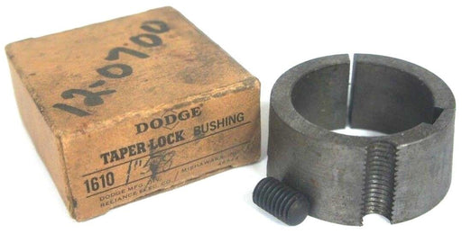 NEW DODGE 1610-1-5/8 TAPER LOCK BUSHING 1-5/8" BORE 1610158