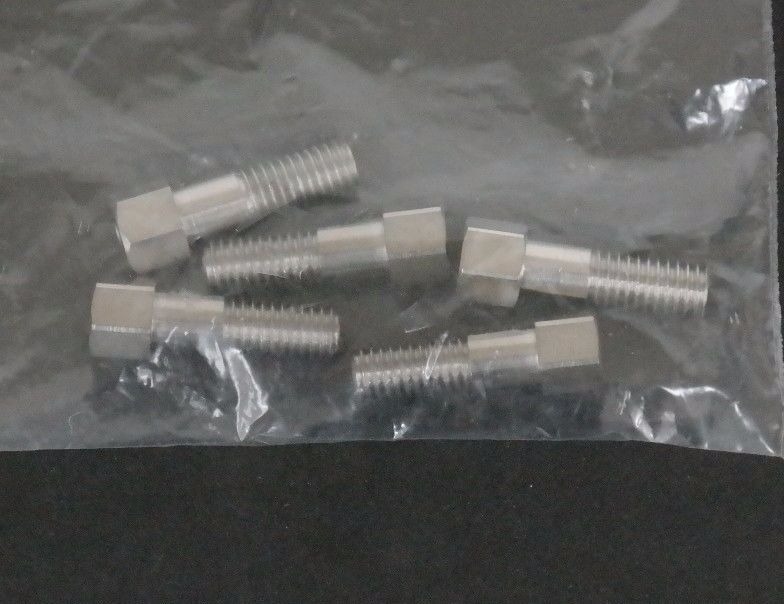 LOT OF 5 NEW WATERS 6060797 LONG RHEODYNE NUTS 1/16"