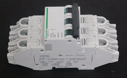 NEW SCHNEIDER ELECTRIC MGN61331 CIRCUIT BREAKER, 480Y/277V, C 15A, IEC 60947-2