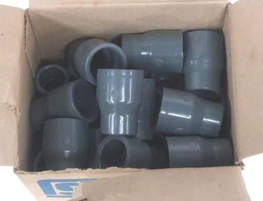 BOX OF 24 NEW SPEARS 829-131 PVC REDUCER COUPLING SOCKETS SCH 80, 1"X3/4"