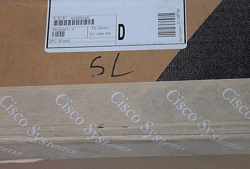 CISCO WS-X5234-RJ45 24 PORT 10/100TX SWITCH MODULE - FACTORY SEALED