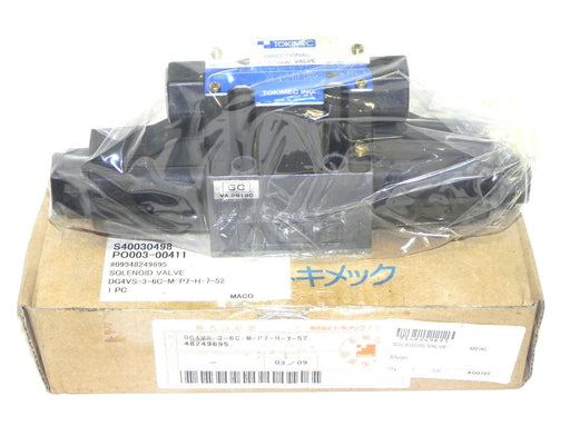 NIB TOKIMEC DG4VS-3-6C-M-P7-H-7-52 DIRECTIONAL VALVE DG4VS36CMP7H752