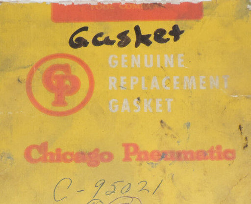 NEW LOT OF 2 CHICAGO PNEUMATIC C-95021, 4 1/4" GASKETS C95021