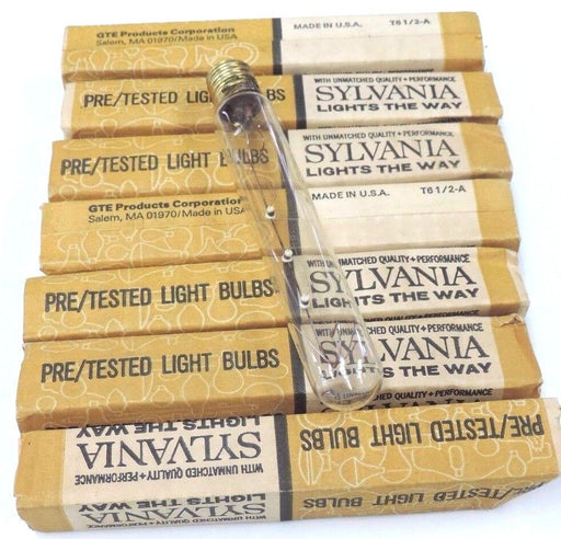 LOT OF 6 NIB SYLVANIA T6 1/2-A LIGHT BULBS T61/2-A