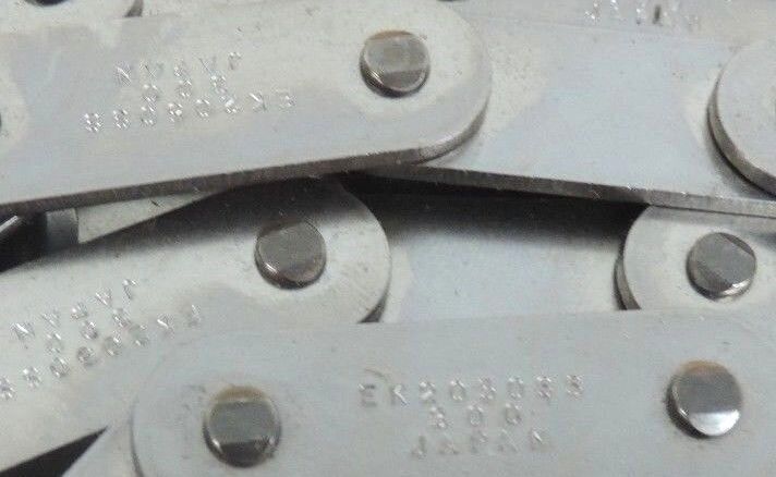 NIB 10FT EK EK2050SS 300 DOUBLE PITCH STAINLESS STEEL ROLLER CHAIN C2050 SS300