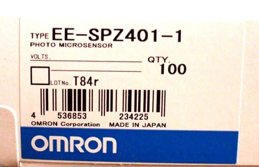 NEW OMRON EE-SPZ401-1 PHOTO MICROSENSOR 5-24VDC 20MM EESPZ4011