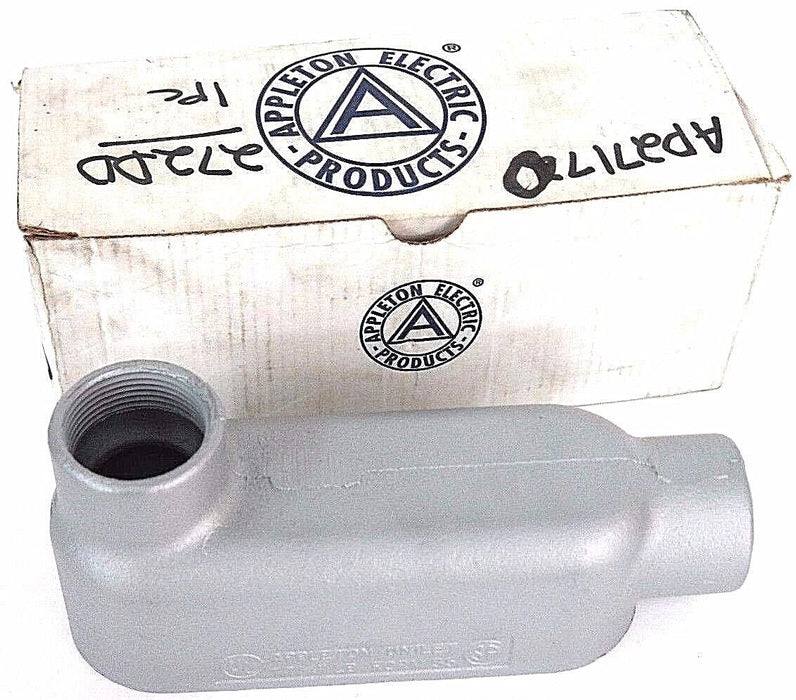 NIB APPLETON LB125-M 1-1/4INCH MALL IRON FORM 35 UNILETS TYPE LB CONDUIT LB125M