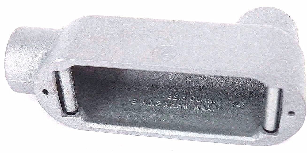 NIB APPLETON LB125-M 1-1/4INCH MALL IRON FORM 35 UNILETS TYPE LB CONDUIT LB125M