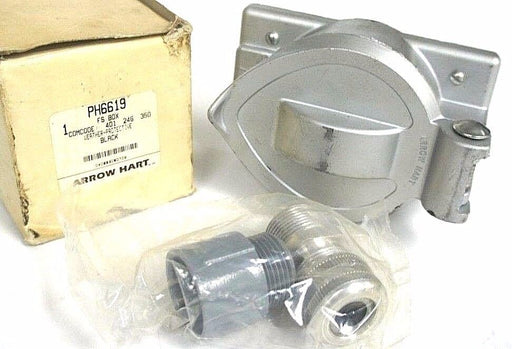 NIB ARROW HART PH6619 FS BOX BLACK WEATHER PROTECTIVE