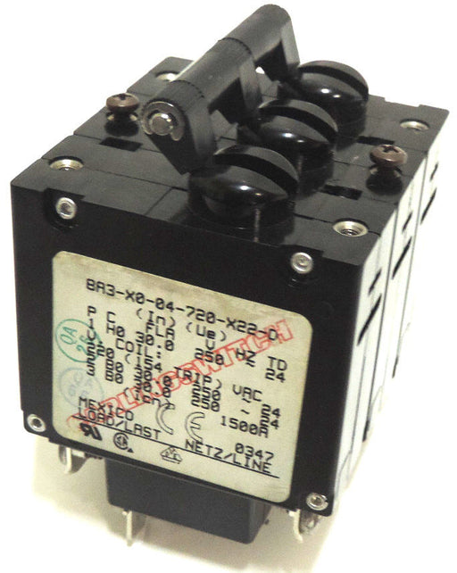 NEW CARLING TECHNOLOGIES BA3-X0-04-720-X22-D CIRCUIT BREAKER W/ SLEEVE