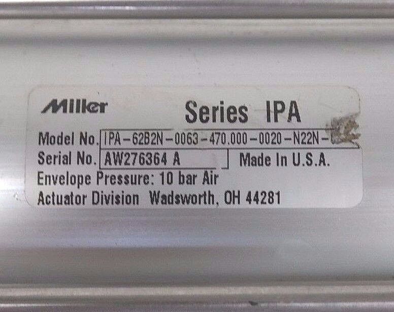 NEW MILLER IPA-62B2N-0063-470.000-0020-N22N SER. IPA