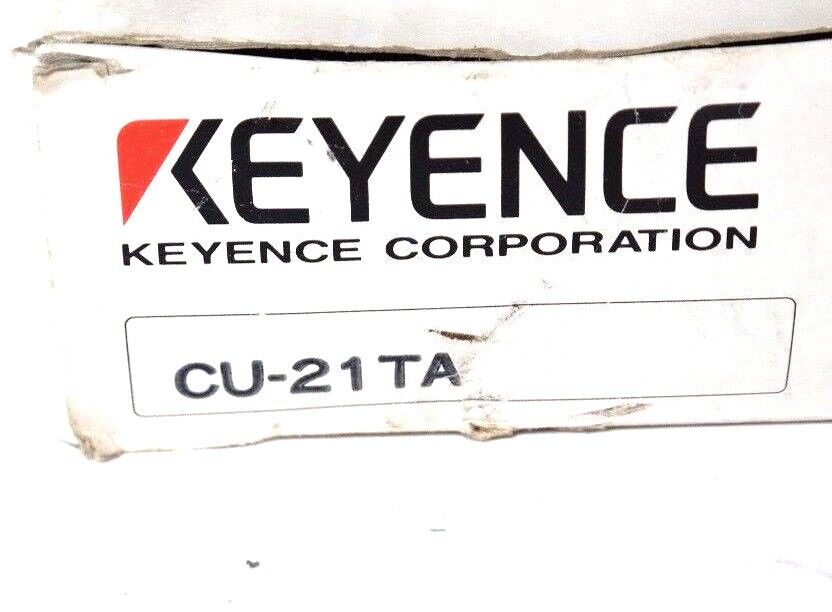 NIB KEYENCE CU-21TA SENSOR CONTROL UNIT CU21TA NO. 8131810