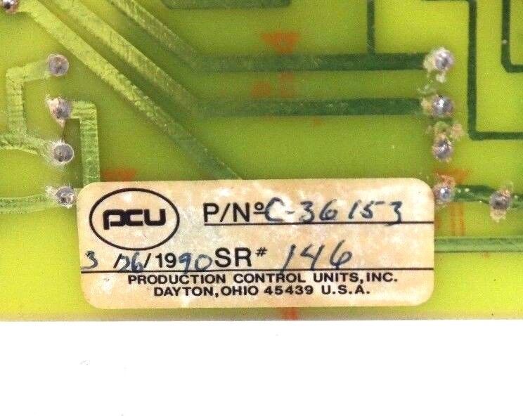 P.C.U. C-36153 MODUTROL MOTOR CONTROLLER C36153 W/ PCU A-35966