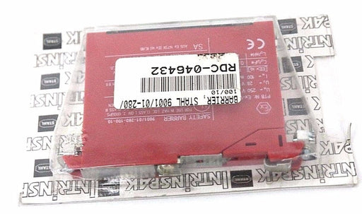 NIB STAHL INTRINSPAK 9001/01-280-100-10 SAFETY BARRIER 24V, 90010128010010