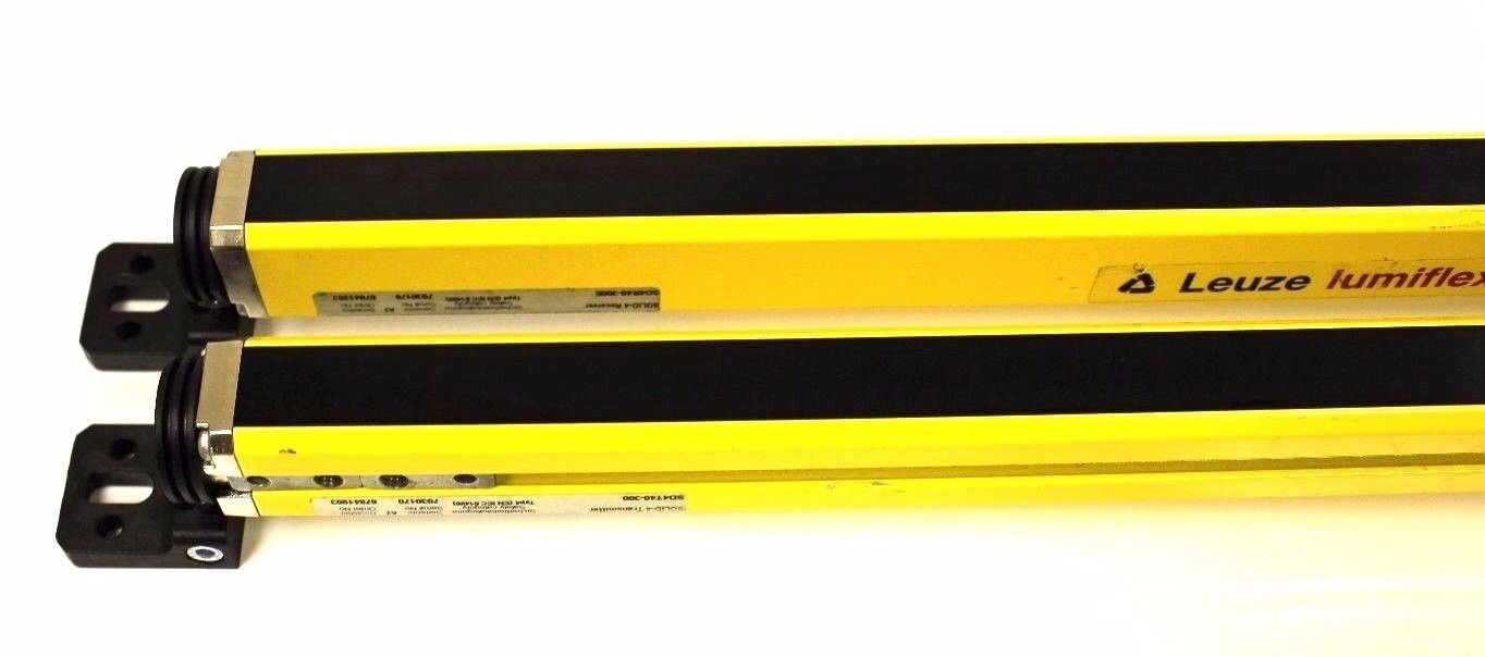 LEUZE LUMIFLEX SOLID-4 LIGHT CURTAINS SD4T40-300 67841903 / SD4R40-300E 67841203