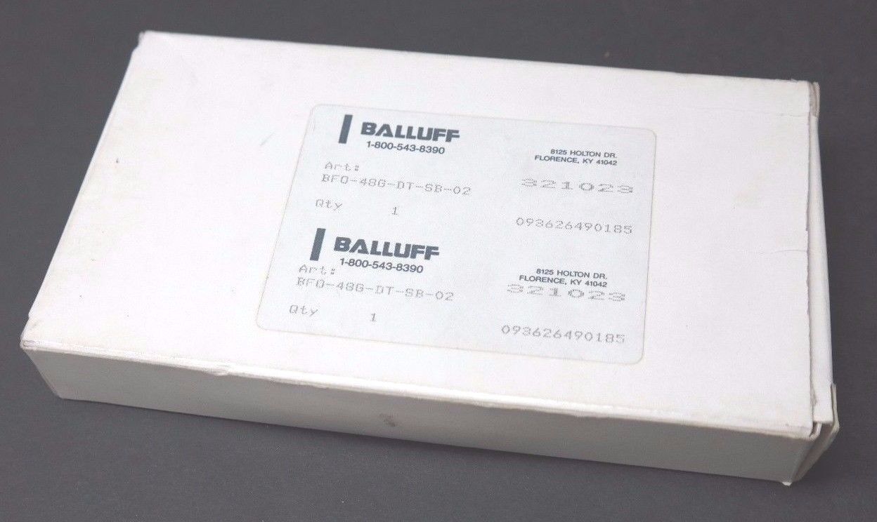 NIB BALLUFF BF0-48G-DT-SB-2 FIBER OPTIC CABLE BFO-48G-DT-SB-2, BFO-48G-DT-SB-02