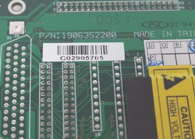 NIB MARSH VIDEOJET TECHNOLOGIES RP29412 OVERTURE VIDEO DAUGHTERBOARD 1906352200