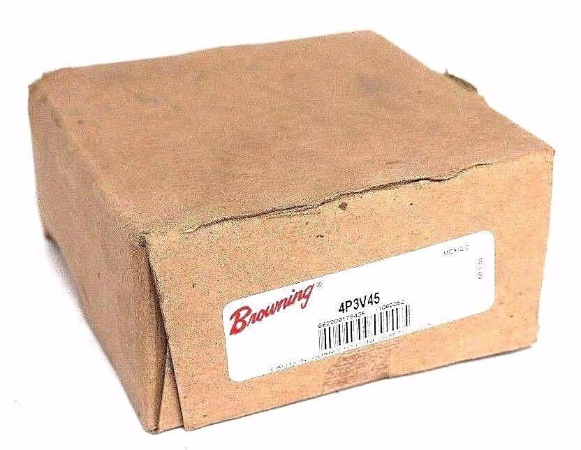 NIB BROWNING 4P3V45 SPLIT TAPER SHEAVE, 4 GROOVE, 3V - BELT 4.5" DIAMETER