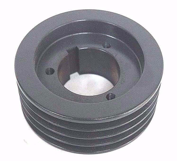 NIB BROWNING 4P3V45 SPLIT TAPER SHEAVE, 4 GROOVE, 3V - BELT 4.5" DIAMETER
