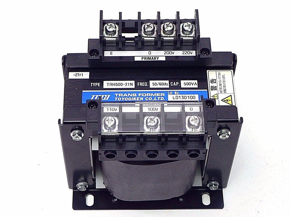 NEW TOGI TRH500-21N TRANSFORMER L0130100, 50/60HZ, 500VA