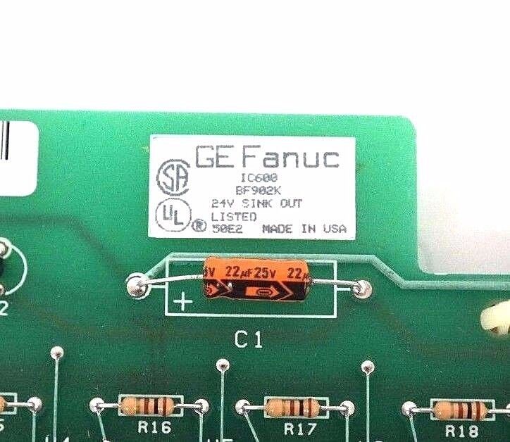 GE FANUC IC600BF902K 24V SINK OUTPUT MODULE 44A717528-G02 44A717665-002 REPAIRED