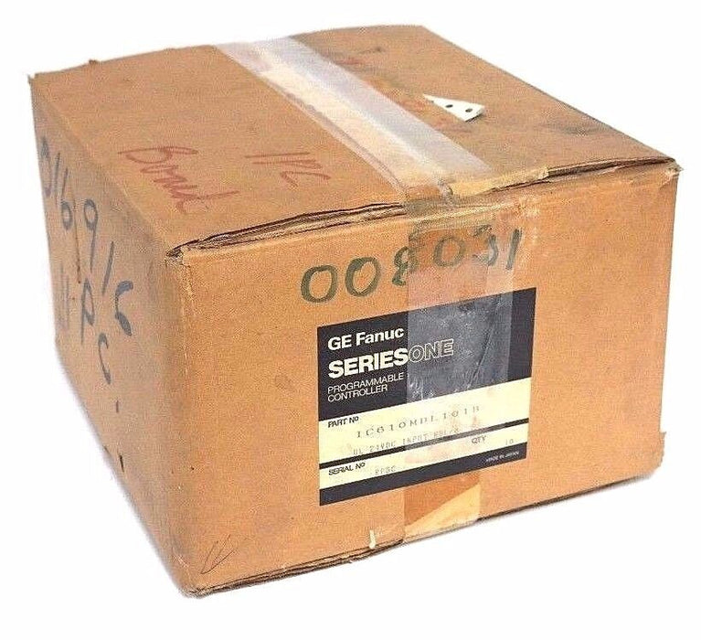 NIB GE FANUC IC610MDL101B 24VDC INPUT MODULE MDL/8 - MASTER CASE OF 10