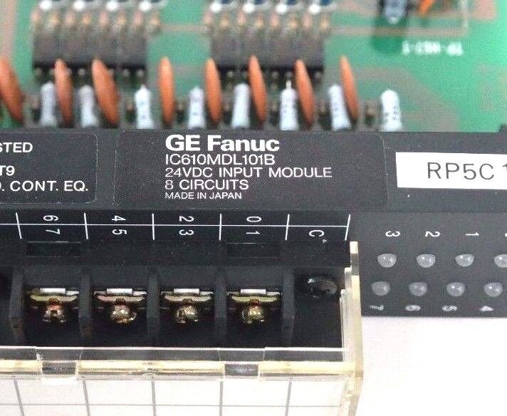 NIB GE FANUC IC610MDL101B 24VDC INPUT MODULE MDL/8 - MASTER CASE OF 10