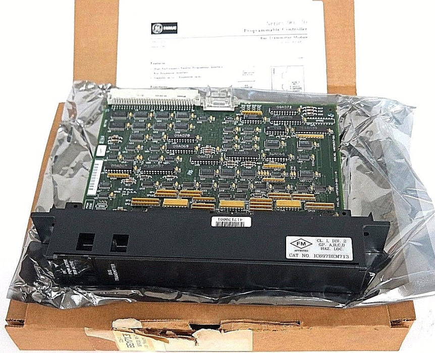 NIB GE FANUC IC697BEM713F BUS EXP TRANSMITTER MODULE IC697BEM713, 44A726758-103