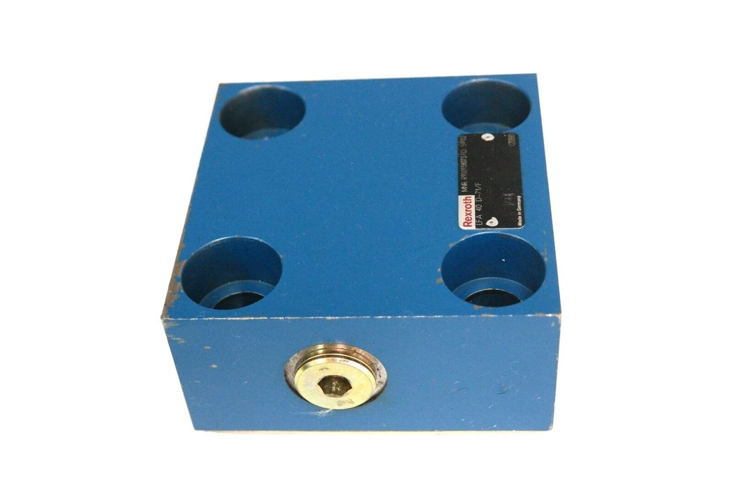 NEW REXROTH R900938073 CARTRIDGE VALVE LFA 40 D-71/F FD: 59102