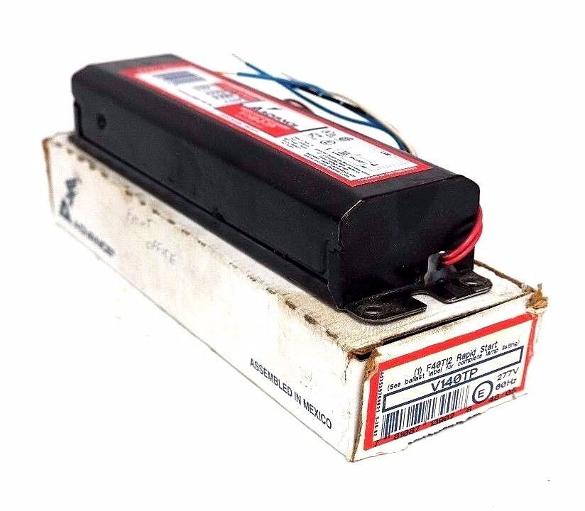 NIB ADVANCE V140TP RAPID START F40T12 BALLAST MARK III ENERGY SAVER V-140-2-TP