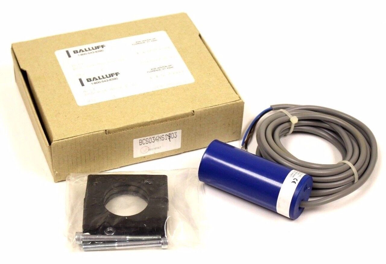 NIB BALLUFF BCS-034-NS-1-C-03 CAPACITIVE SENSOR 10-30VDC 119788 BCS034NS1C03