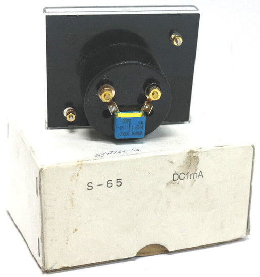 NIB ELDEC S-65 METER 0-100 %P DC1mA, S65