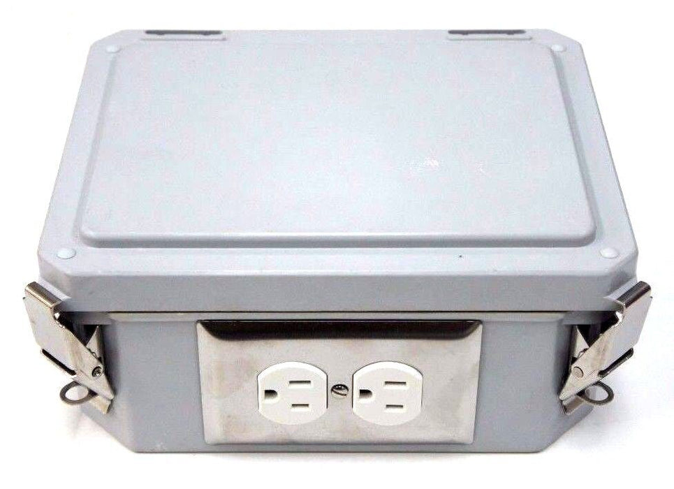 NEW WIEGMANN HW-80604CHQR ENCLOSURE WITH BH118R ELECTRICAL BOX